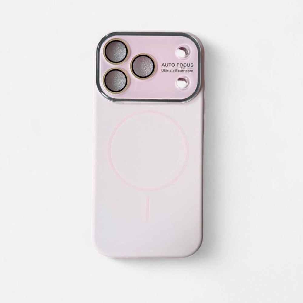 pink iphone 17 pro case with camera protection